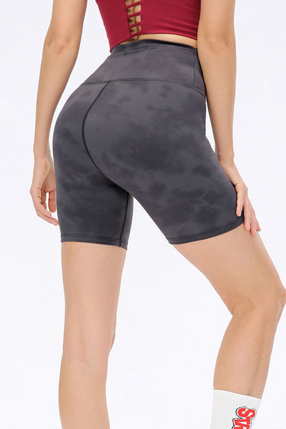 Wide Waistband Sports Shorts Charcoal Active Shorts