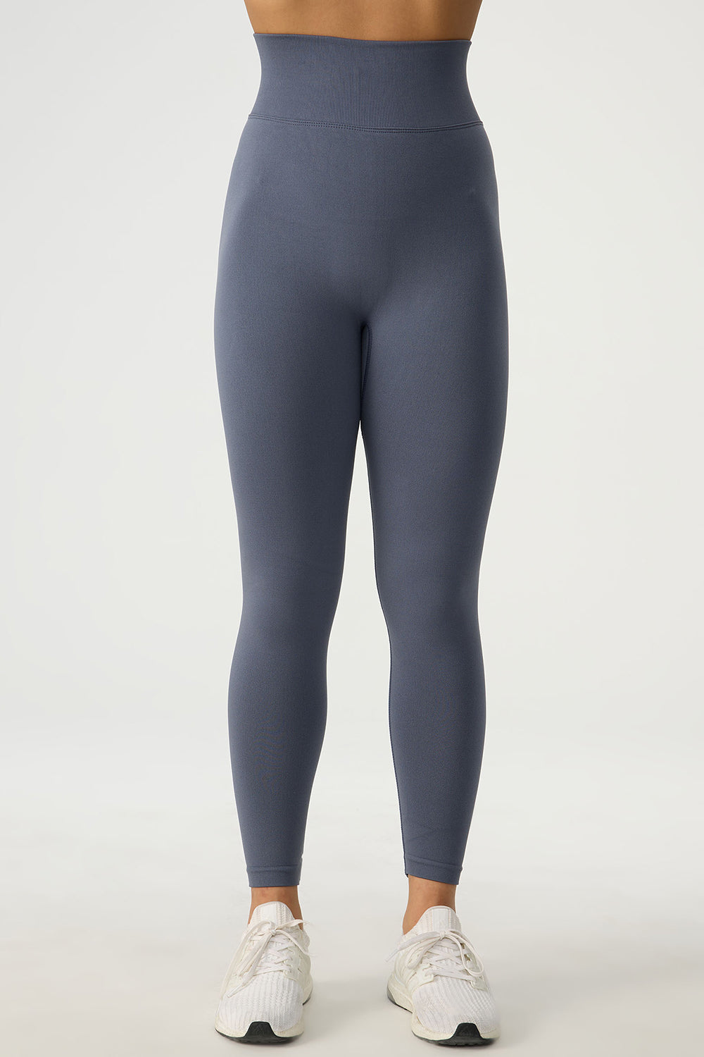 High Waist Active Pants French Blue Active Leggings