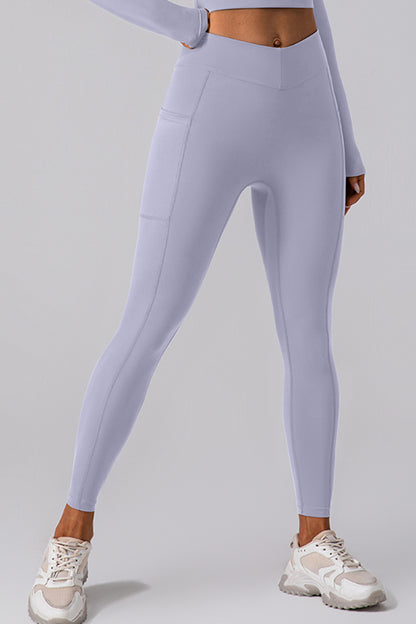 High Waist Active Leggings with Pockets Active Leggings