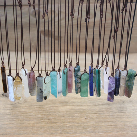 Healing Crystal Pendants Necklace Crystal Necklace