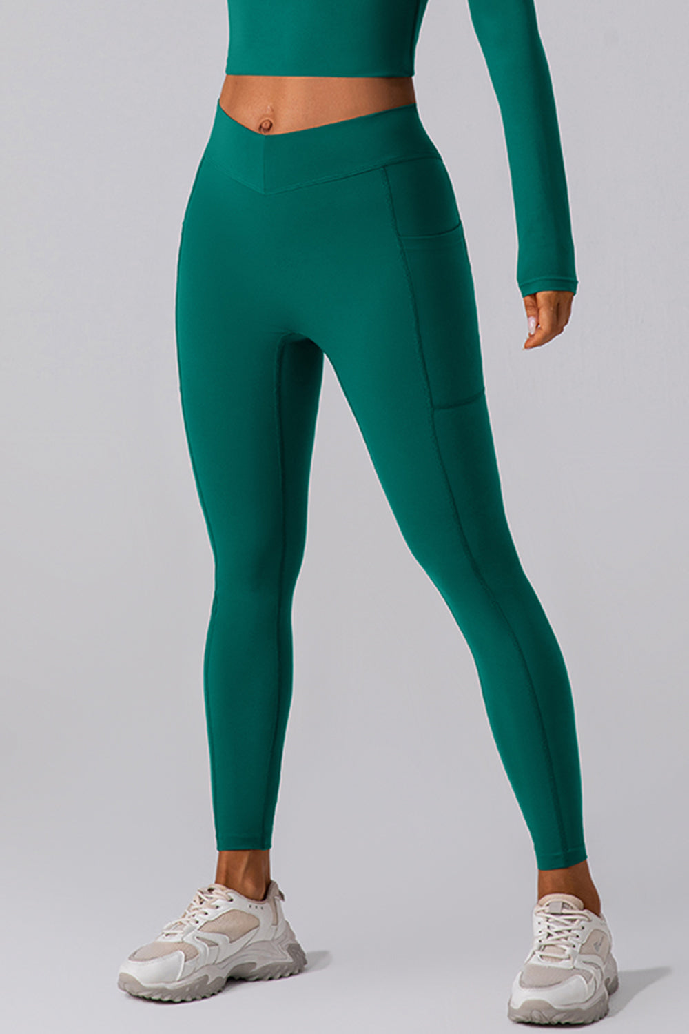 High Waist Active Leggings with Pockets Active Leggings