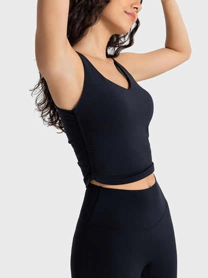 Cropped Sport Tank Active Tank