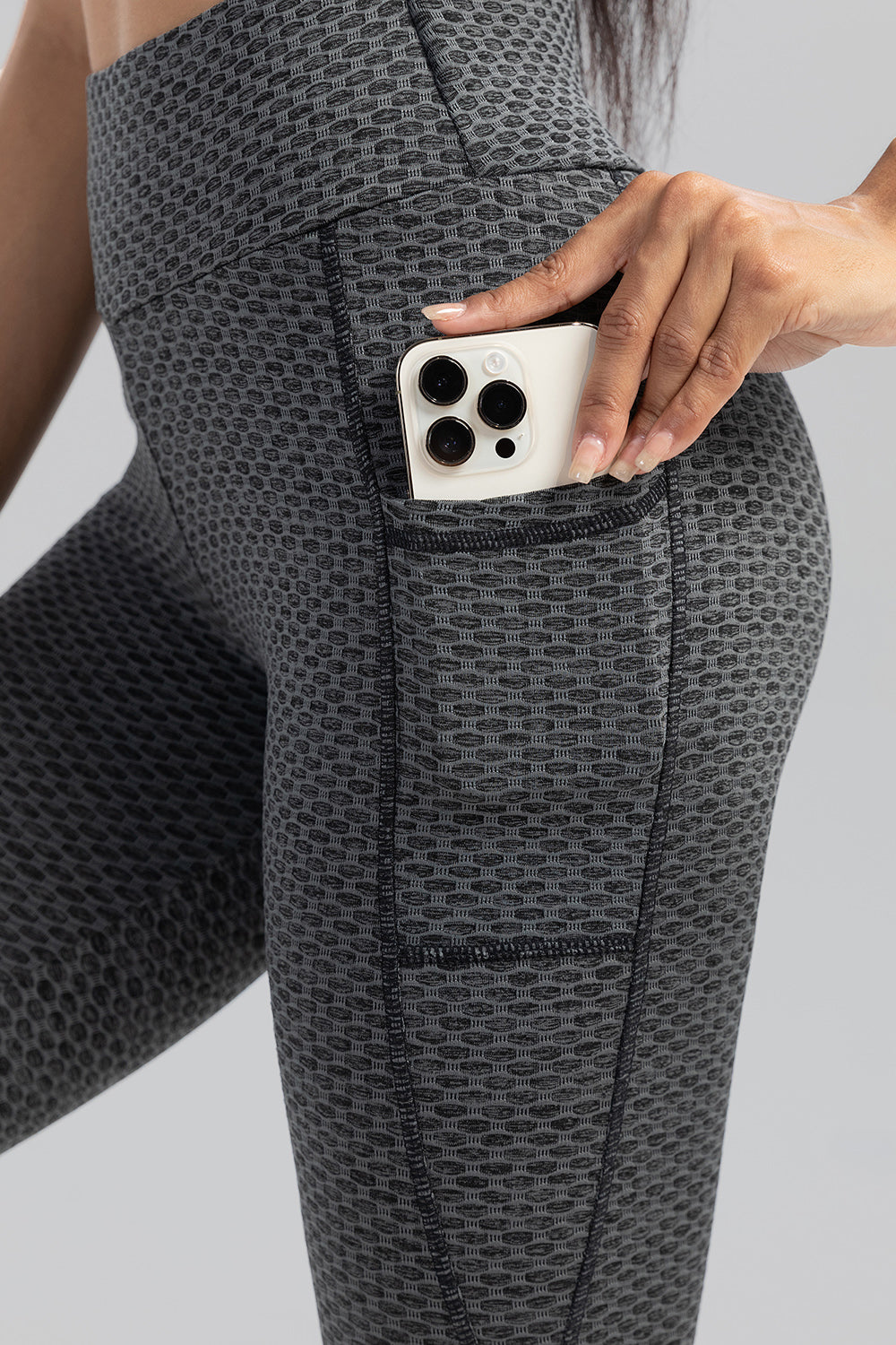 Contrast Stitching High Waist Active Pants Active Leggings